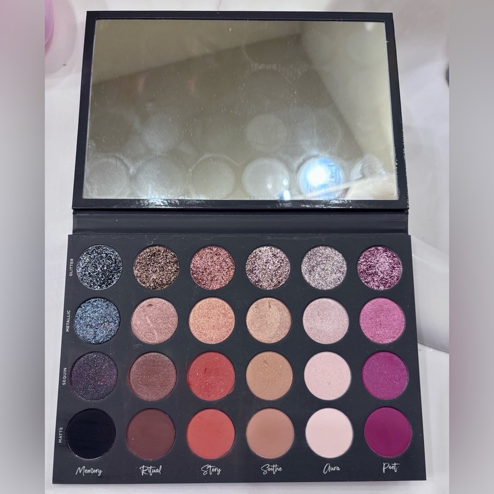 Gently Used Tati Beauty Eyeshadow Palette Limited Edition